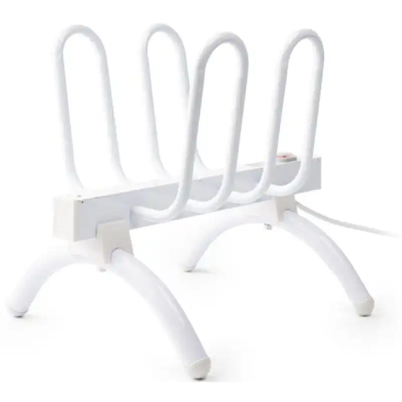 InnovaGoods Droe Tendedero Secador de Calzado Eléctrico 40 W 2 Pares Blanco