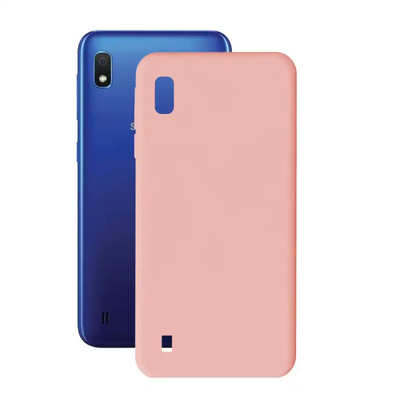 Ksix Soft Silicone Rosa para Samsung Galaxy A10