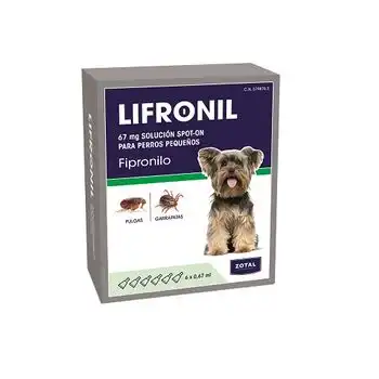 Lifronil Pipetas Anti Pulgas Para Perros Pequeños (