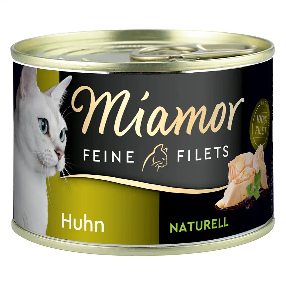Miamor Feine Filets Naturelle 12 x 156 g - Pack de prueba - Pack mixto: 4 variedades