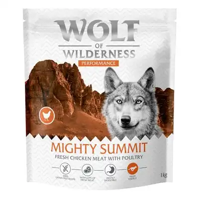 Wolf of Wilderness «Explore The Mighty Summit» Performance, sin cereales - 1 kg - Receta nueva - Wolf of Wilderness - Comparador de precios
