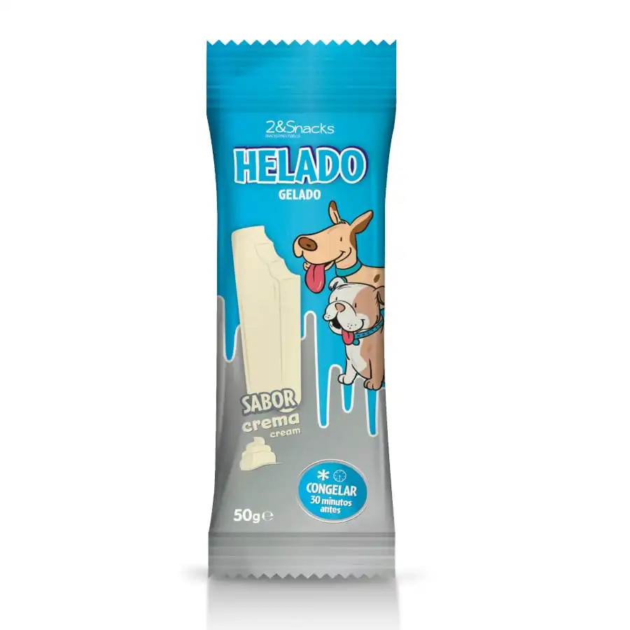 2&Snacks Helado de Crema para perros