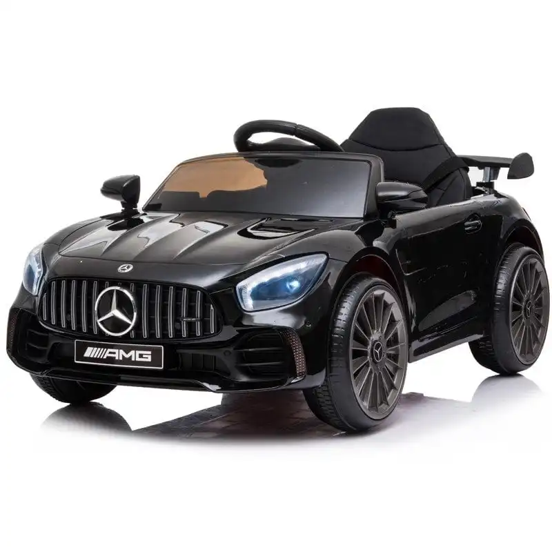 Ataa Cars Coche Eléctrico Infantil Licencia Oficial Mercedes GTR Mini 12V Negro