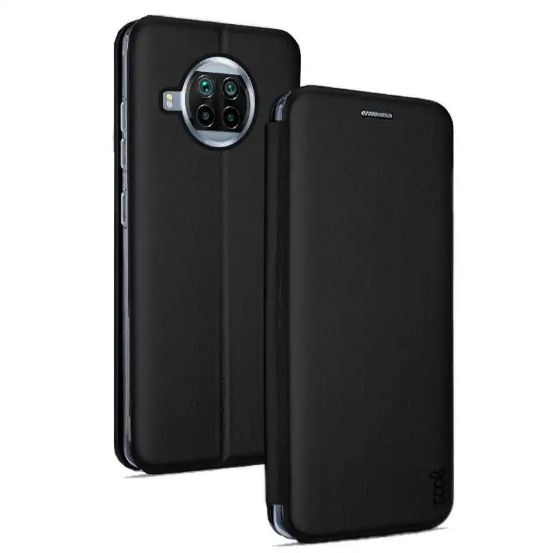 Cool Funda Flip Cover Elegance Negro para Xiaomi Mi 10T Lite