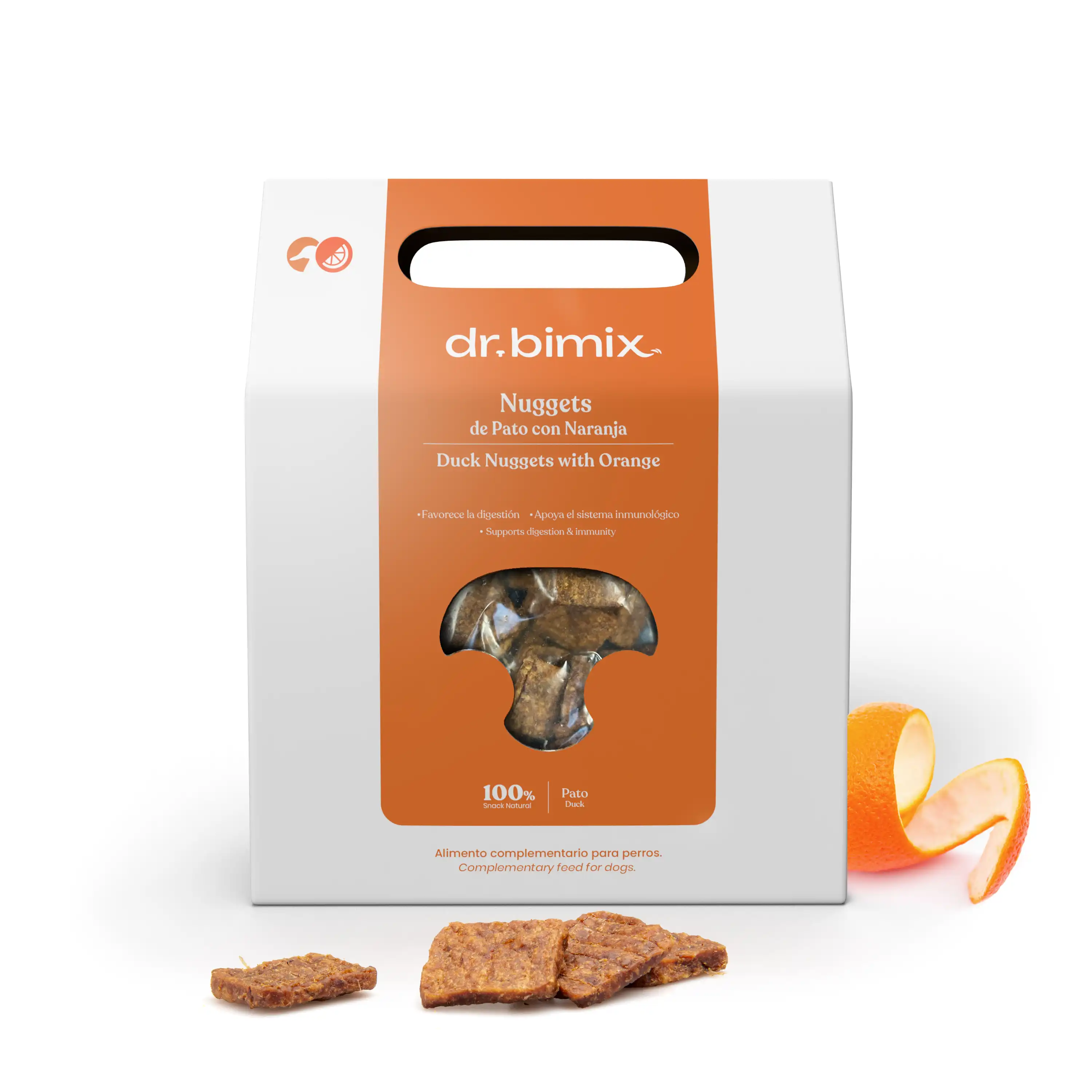 dr.bimix Galletas de Pato con Naranja para Perros | Snack Natural Premium - 450 g - dr.bimix - Comparador de precios