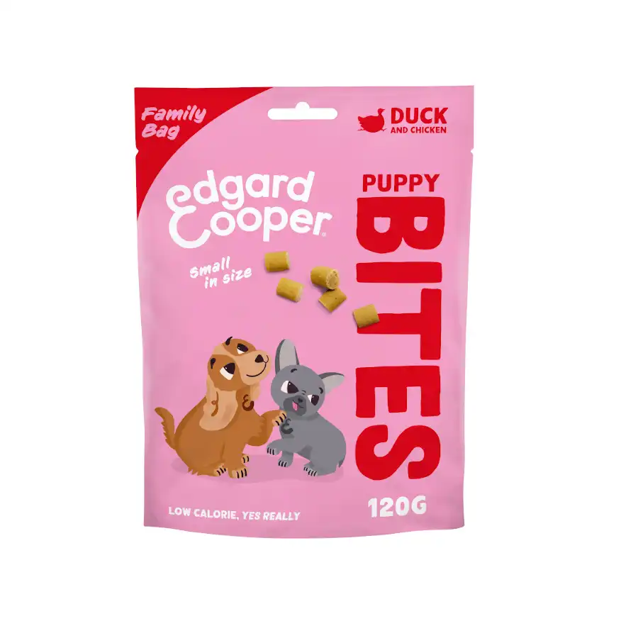 Edgard & Cooper Bocaditos Mini de Pato y Pollo para cachorros – Pack - Edgard & Cooper - Comparador de precios