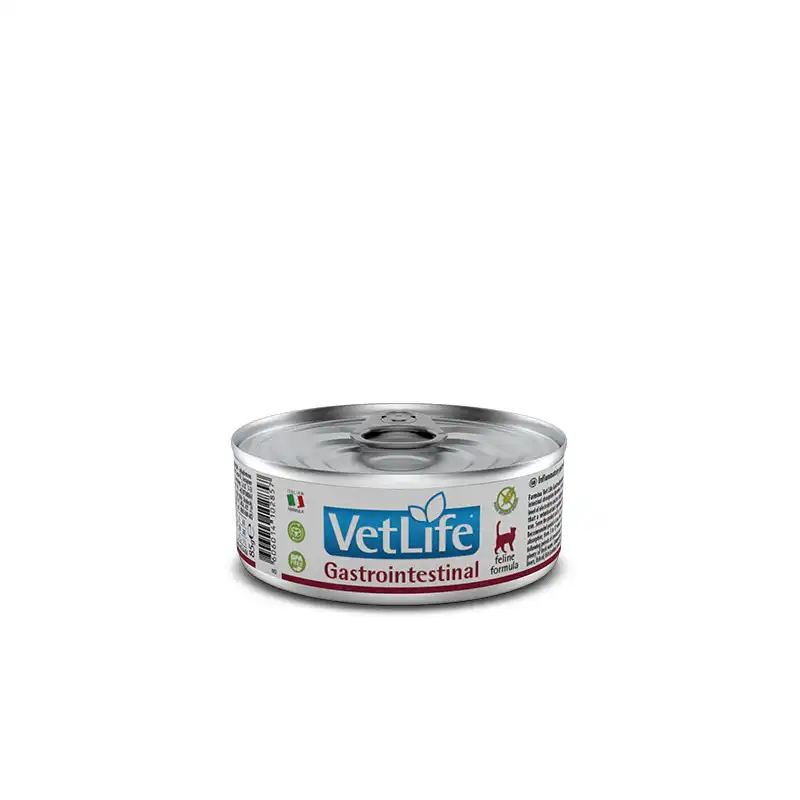 Farmina Vet Life Cat Gastrointestinal dieta húmeda para gatos 12x85grs, Unidades 12x85Grs - Farmina - Comparador de precios