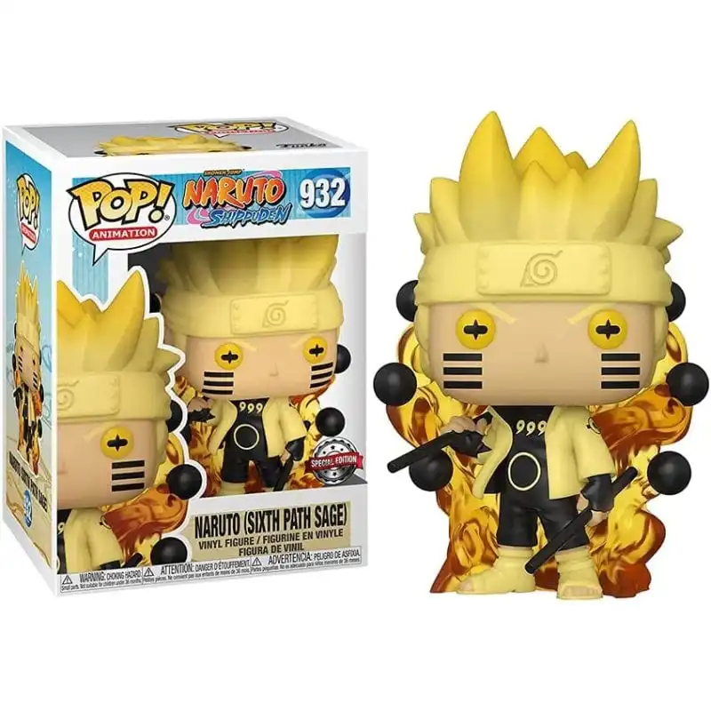 Funko Pop Naruto Sabio de los 6 Caminos Brillo en la Oscuridad