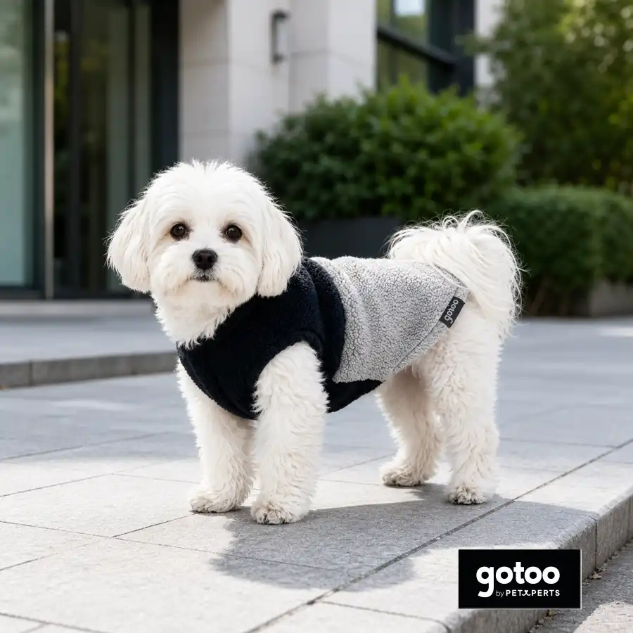 Gotoo Chaqueta Azul y Gris para perros M - Gotoo - Comparador de precios