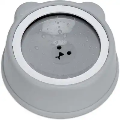 HausPets Tazón disco flotante, 1,5 L, anti-inundación, anti-atragantamiento - Gris - HausPets - Comparador de precios