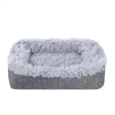 IntiMeg Cama y alfombra para gatos de doble uso - Gris L 91*71 - IntiMeg - Comparador de precios