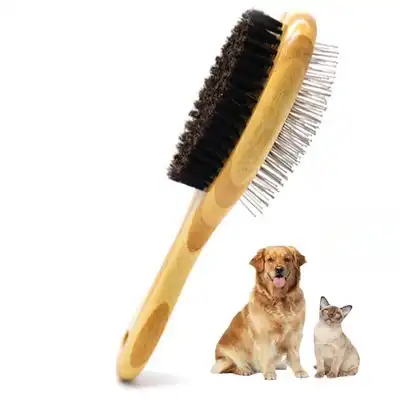 IntiMeg Cepillo de baño de doble cara para perros y gatos - Una pieza - IntiMeg - Comparador de precios