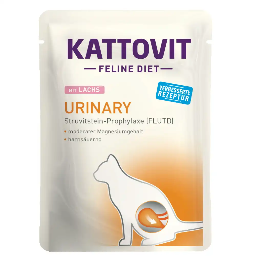 Kattovit Urinary sobres (profilaxis piedras estruvita) - 6 x 85 - Salmón
