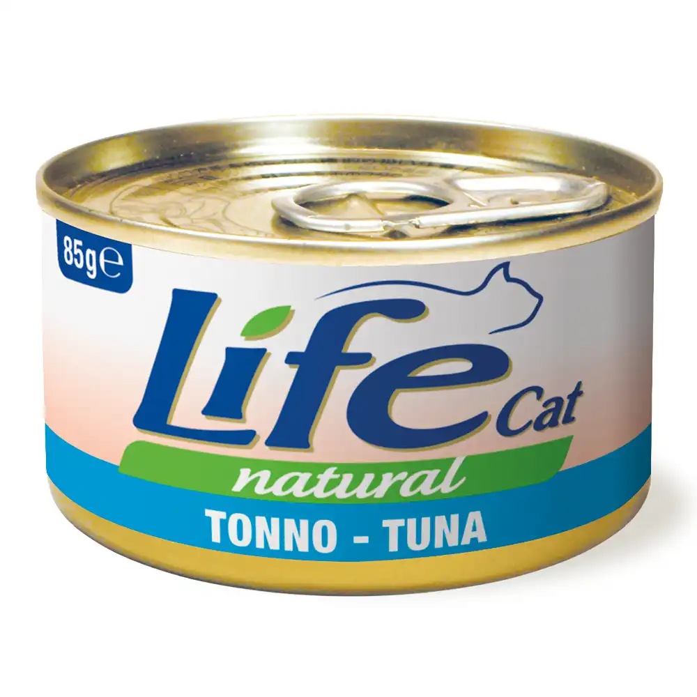 LifeCat Natural Adult comida húmeda para gatos 6 x 85 g - Atún - Life Cat Wet - Comparador de precios