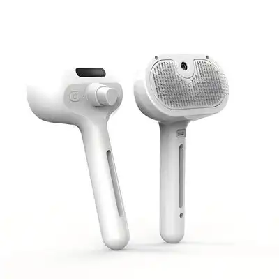 LovuPet Cepillo vapor perros gatos, peine masaje pulverizador 3 1 - Blanco - Blanco - LovuPet - Comparador de precios