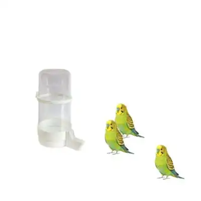 MCBOSON Bebedero para pájaros de plástico resistente, que protege el pico - 1 artículo - Mcboson - Comparador de precios