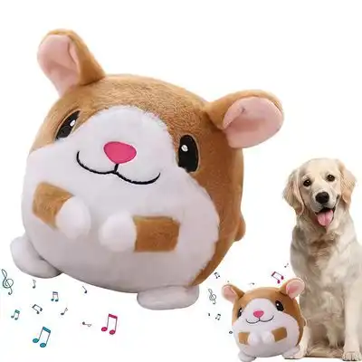 MCBOSON Peluche interactivo para perros - hámster marrón - Mcboson - Comparador de precios