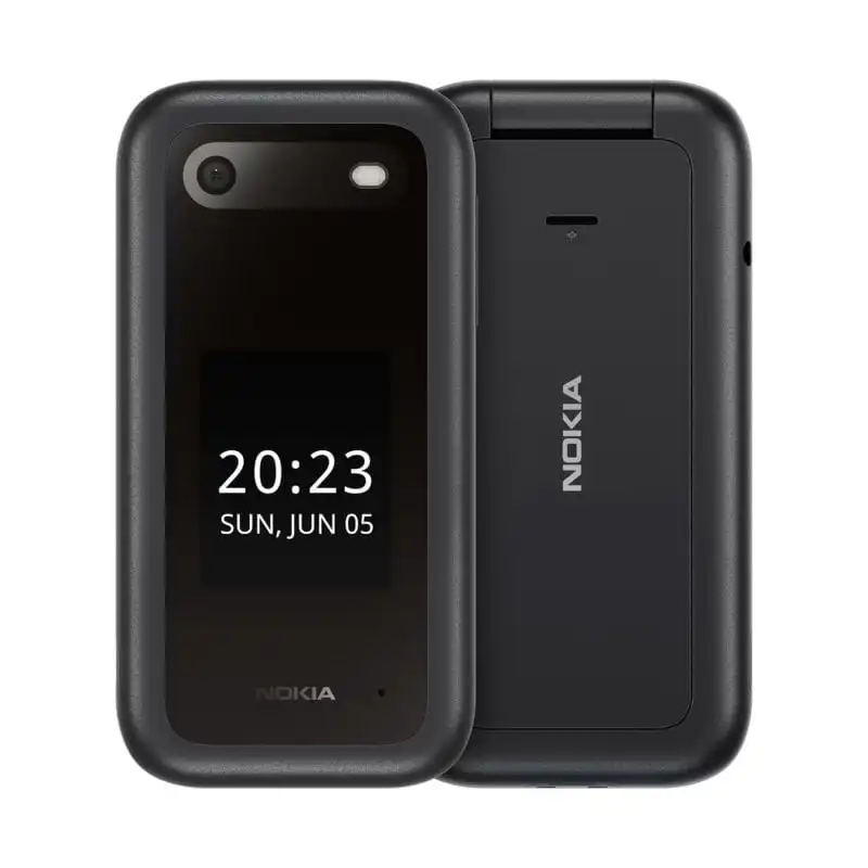Nokia 2660 Flip Móvil para Personas Mayores Negro