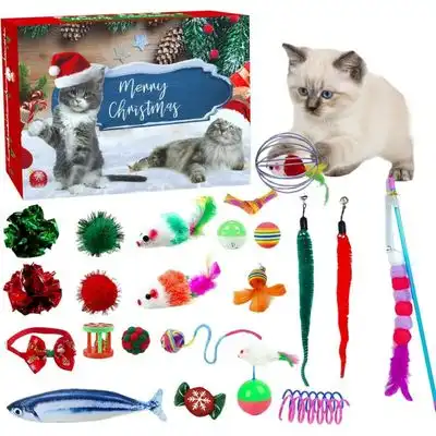 Pawffee Calendario de Adviento 24 días para gatos, Navidad, hierba gatera - 1 pieza - Pawffee - Comparador de precios