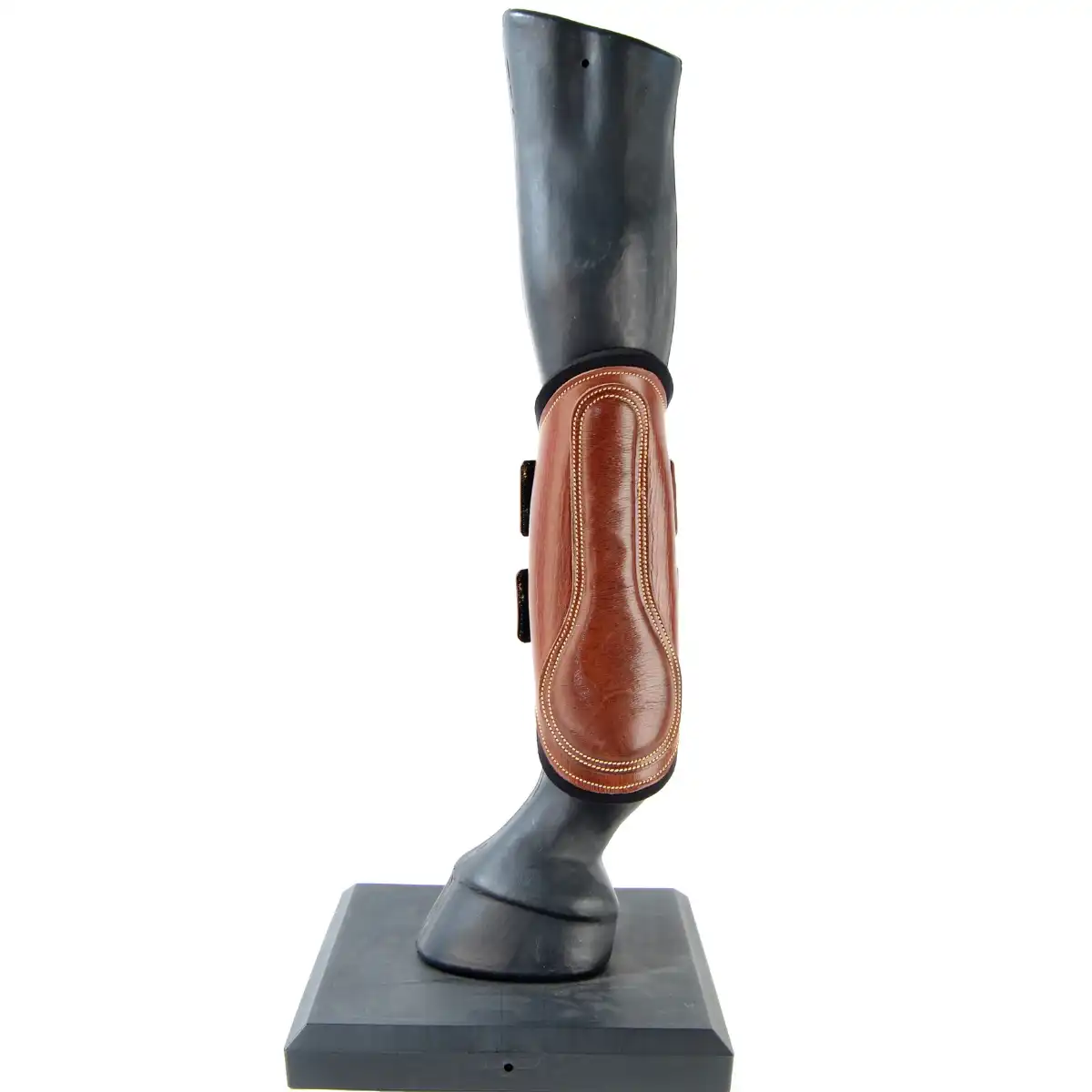 Protector | Cuero y neopreno | Color Coñac | Equipamiento para el caballo |  Guarnicionería Los Nietos | Tradición artesana - GUARNICIONERIA LOS NIETOS - Comparador de precios