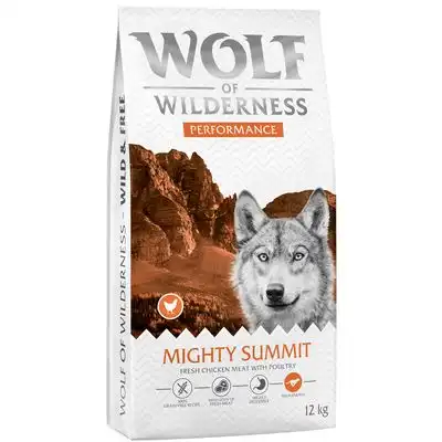 Wolf of Wilderness «Explore The Mighty Summit» Performance, sin cereales - 12 kg - Receta nueva - Wolf of Wilderness - Comparador de precios