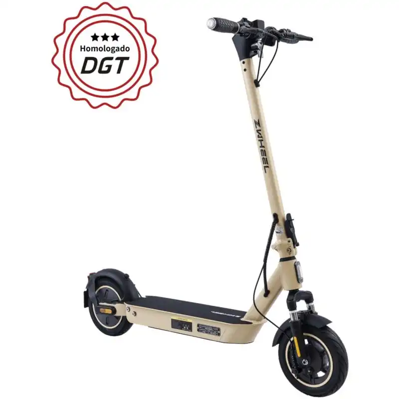 Zwheel ZFox Max Autumn Sunrise Patinete Eléctrico 10" 400W Beige