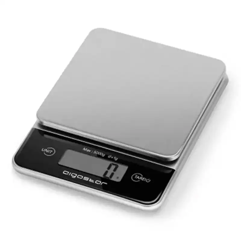 Aigostar Báscula de Cocina 5kg Gris