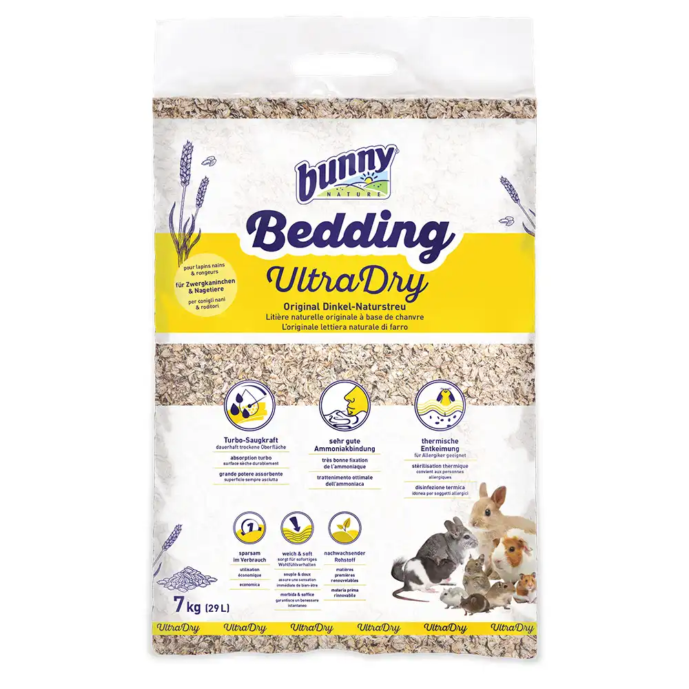 Bunny Bedding UltraDry lecho para roedores - 29 litros (7 kg)