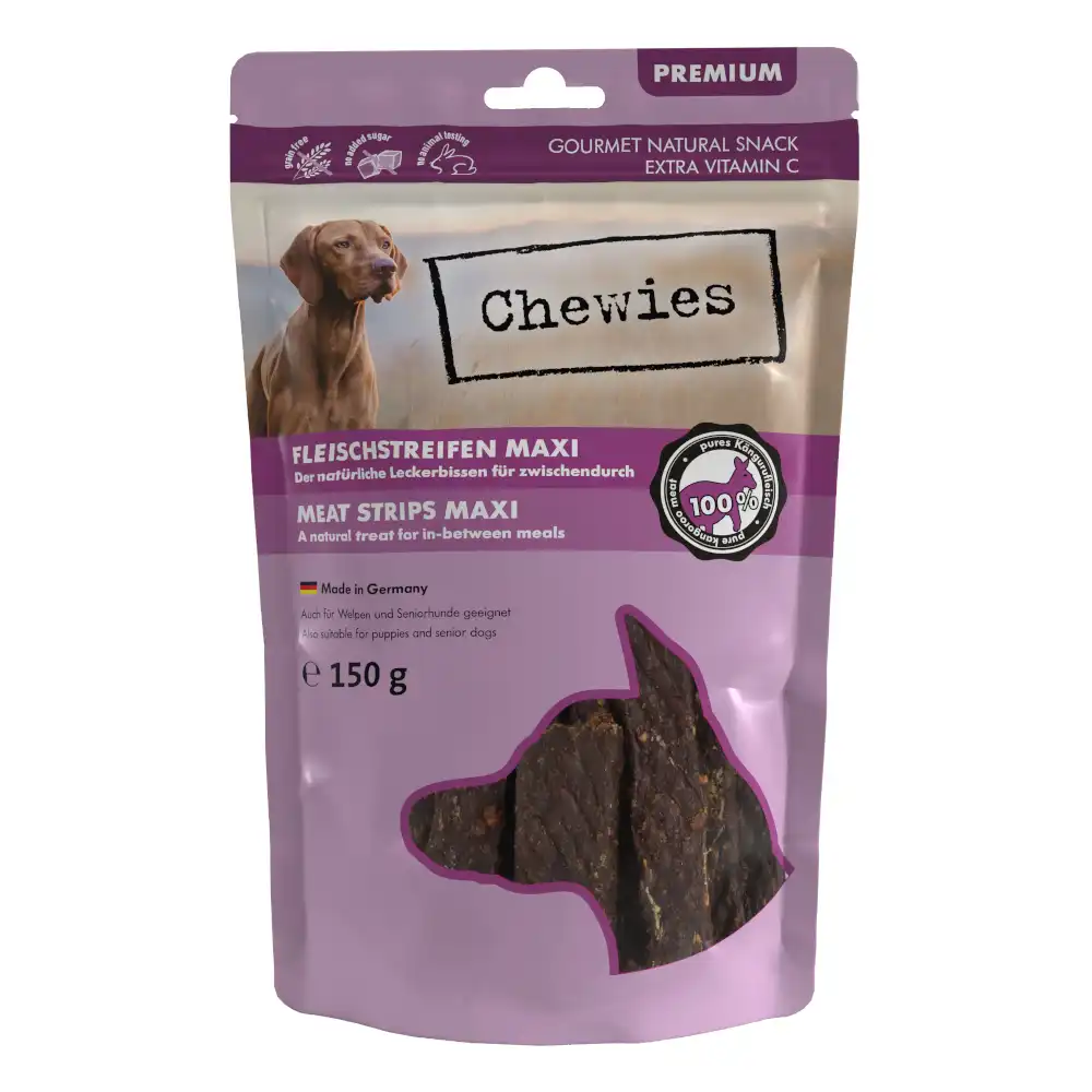 Chewies láminas de carne para perros - Canguro - 150 g