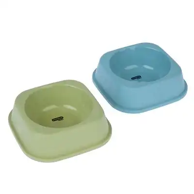 Comederos zooplus Basics, cuadrados para gatos - 2 x 300 ml - Zooplus Basics - Comparador de precios