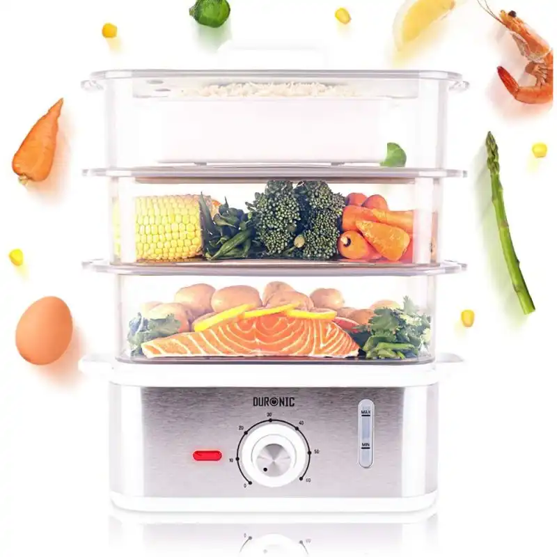 Duronic FS87 Cocedora al Vapor 870W