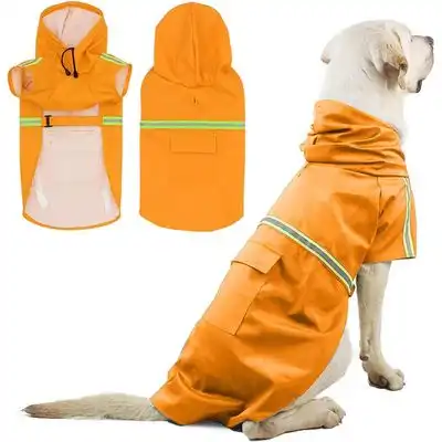 IntiMeg Abrigo impermeable para perros con capucha - 5XL - IntiMeg - Comparador de precios