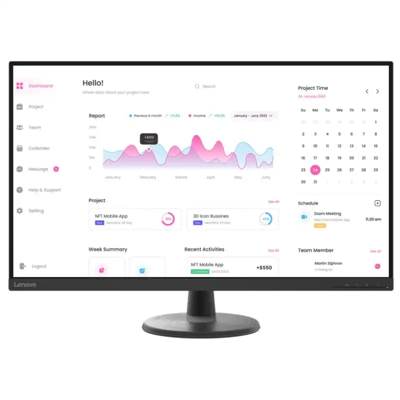 Lenovo D32-40 31.5" LED FullHD