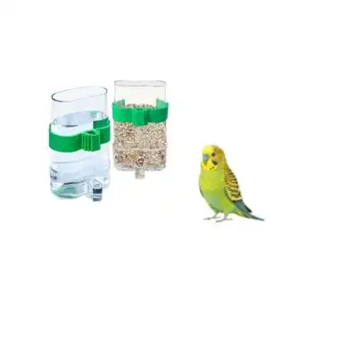 MCBOSON Juego de 2 comederos y bebederos automáticos para pájaros - 1 artículo - Mcboson - Comparador de precios