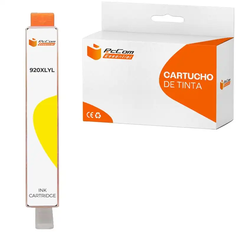 Pccom Essential Hp 920xl Cartucho Tinta Compatible Amarillo