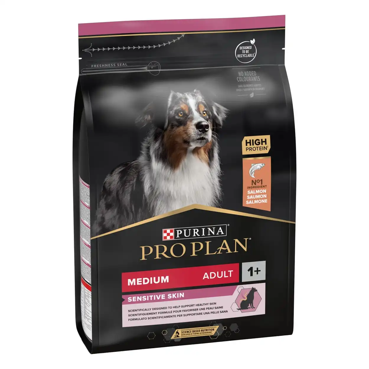 Purina Pro Plan Adult Medium Sensitive Skin Salmón pienso para perros