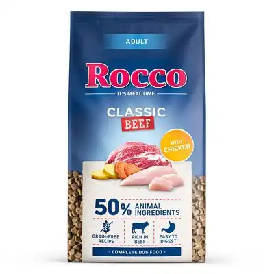 Rocco Adult Classic vacuno con pollo - 10 kg - Rocco - Comparador de precios