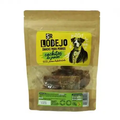 Sr Lobejo Snack para Perros Cachitos de Jamón, 1 x 200 gr - Sr Lobejo - Comparador de precios