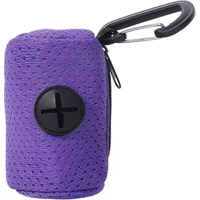 UAMLY Dispensador de bolsas para excrementos de perro - 2 piezas moradas - Uamly - Comparador de precios