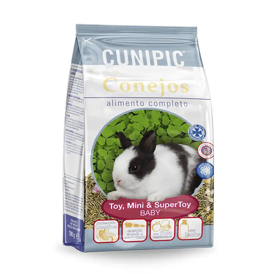 Cunipic alimento conejos Super-Toy baby 700 gr.