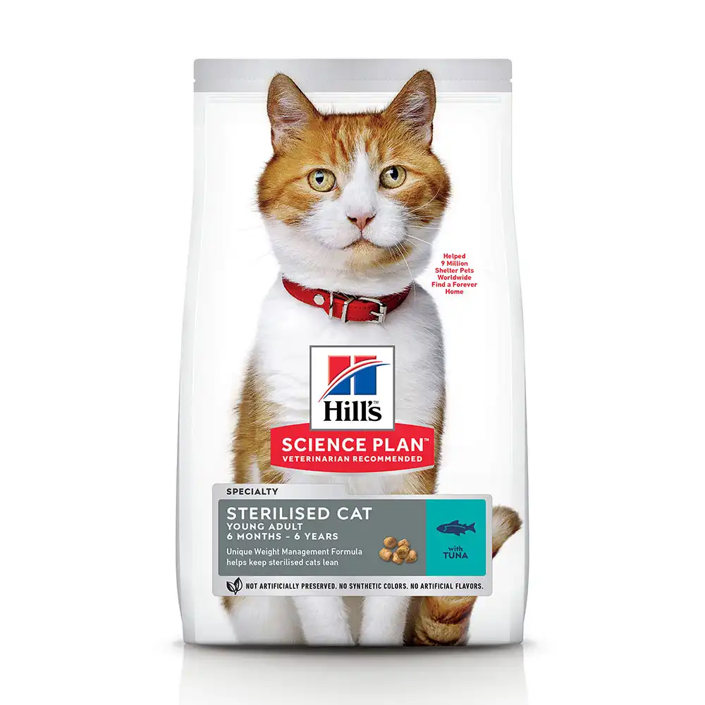 Hills Feline Sterilised Young Cat Atun 1,5 Kg.