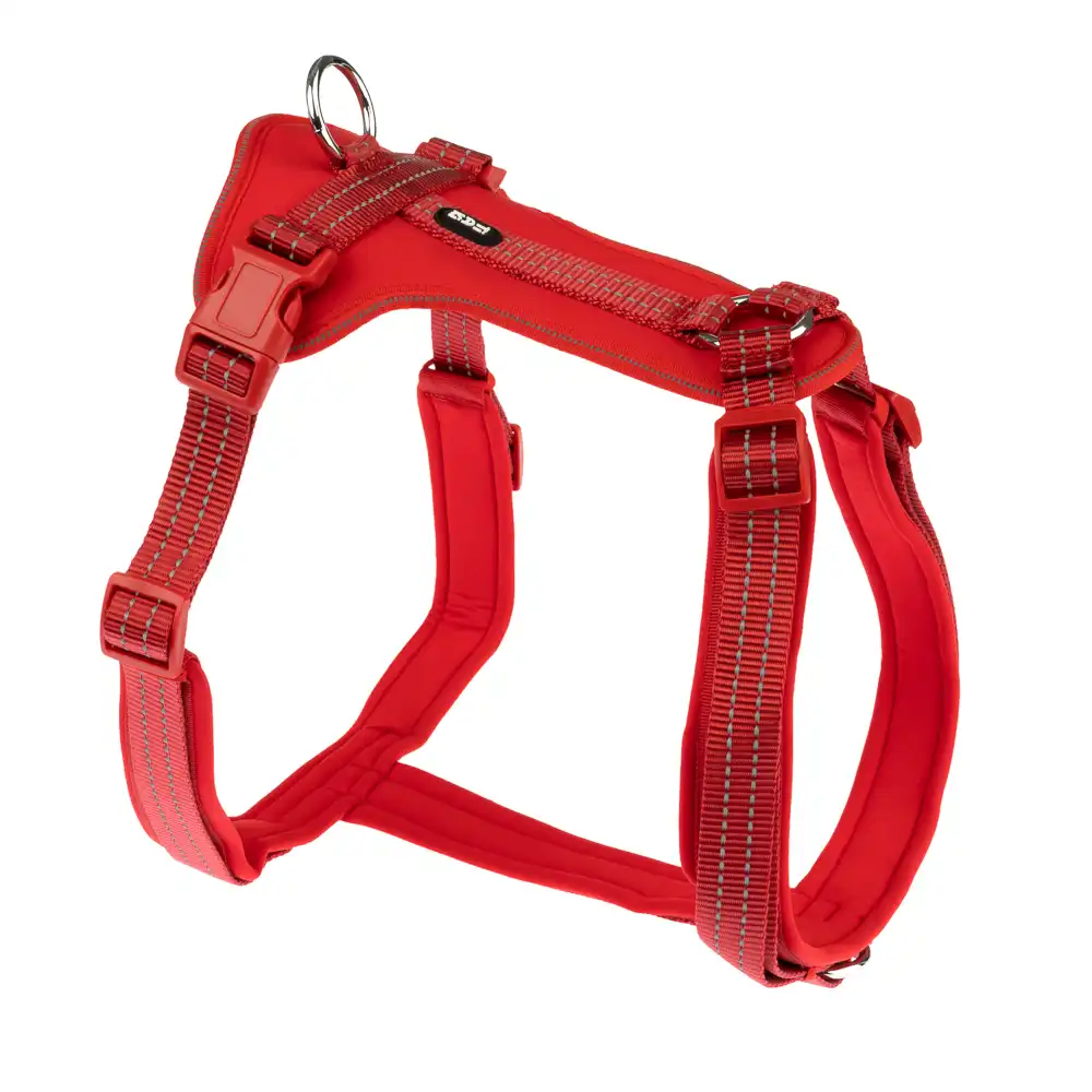 Arnés TIAKI Neoprene rojo para perros - M: 42 - 74 cm contorno de pecho - TIAKI - Comparador de precios