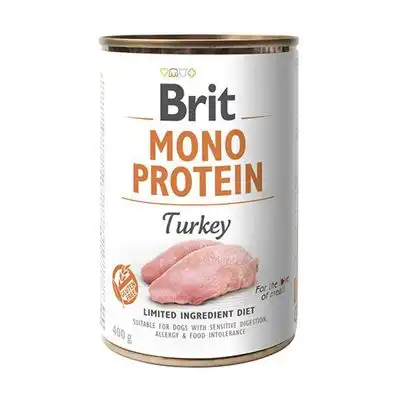 Brit Mono Protein 6 x 400 g - Pavo - Brit Care - Comparador de precios