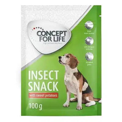 Concept for Life Insect Snack para perros con boniatos - 100 g - Concept for Life - Comparador de precios