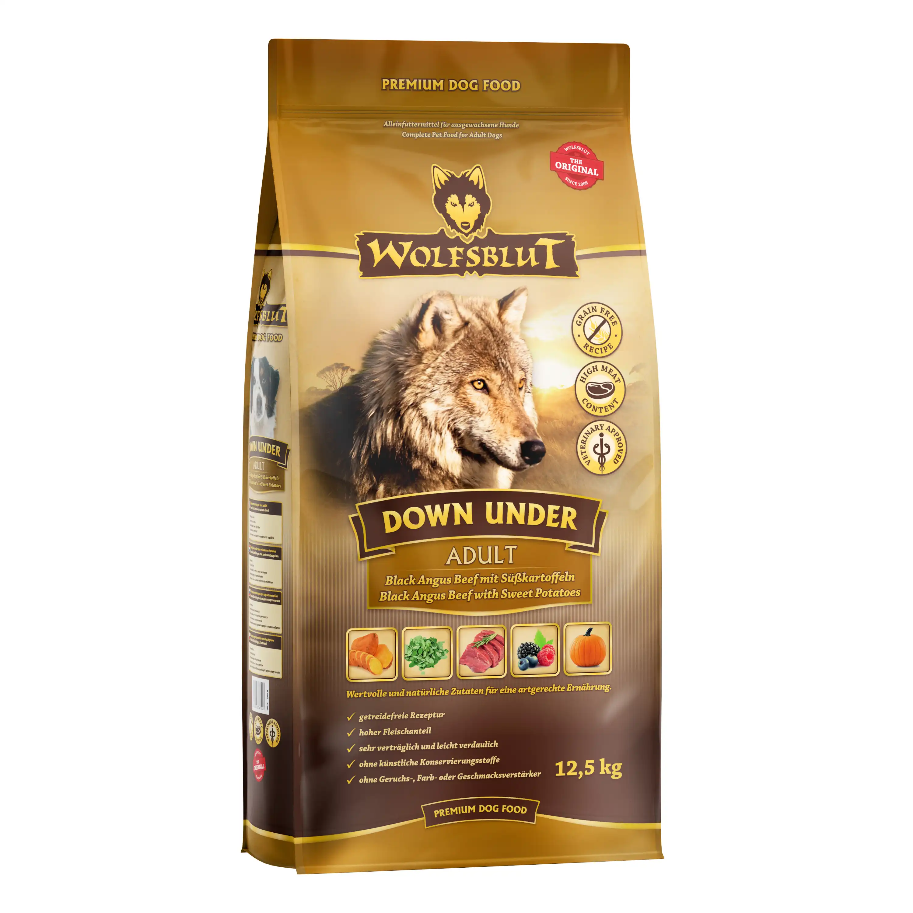 Down Under Adult - ternera con verduras - Wolfsblut - Comparador de precios