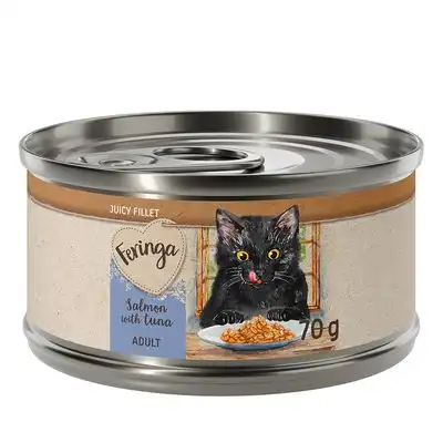 Feringa Juicy Fillet 12 x 70 g - Salmón con atún - Feringa - Comparador de precios