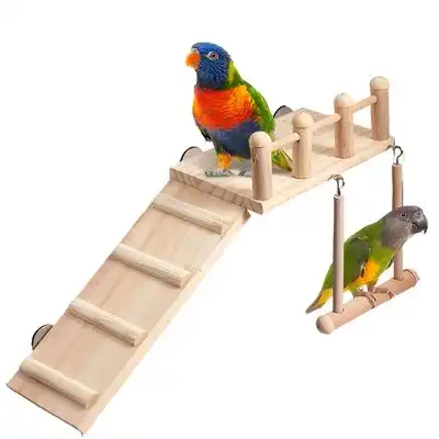IntiMeg Plataforma de madera para jaula de pájaros - Artículo 1 - IntiMeg - Comparador de precios