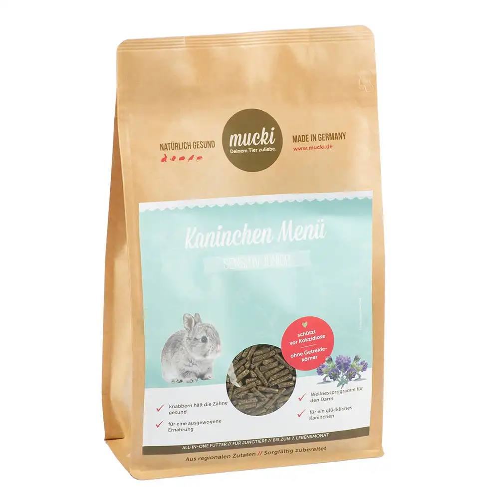 Mucki Menu Conejo Junior Sensible - 1 kg - Mucki - Comparador de precios