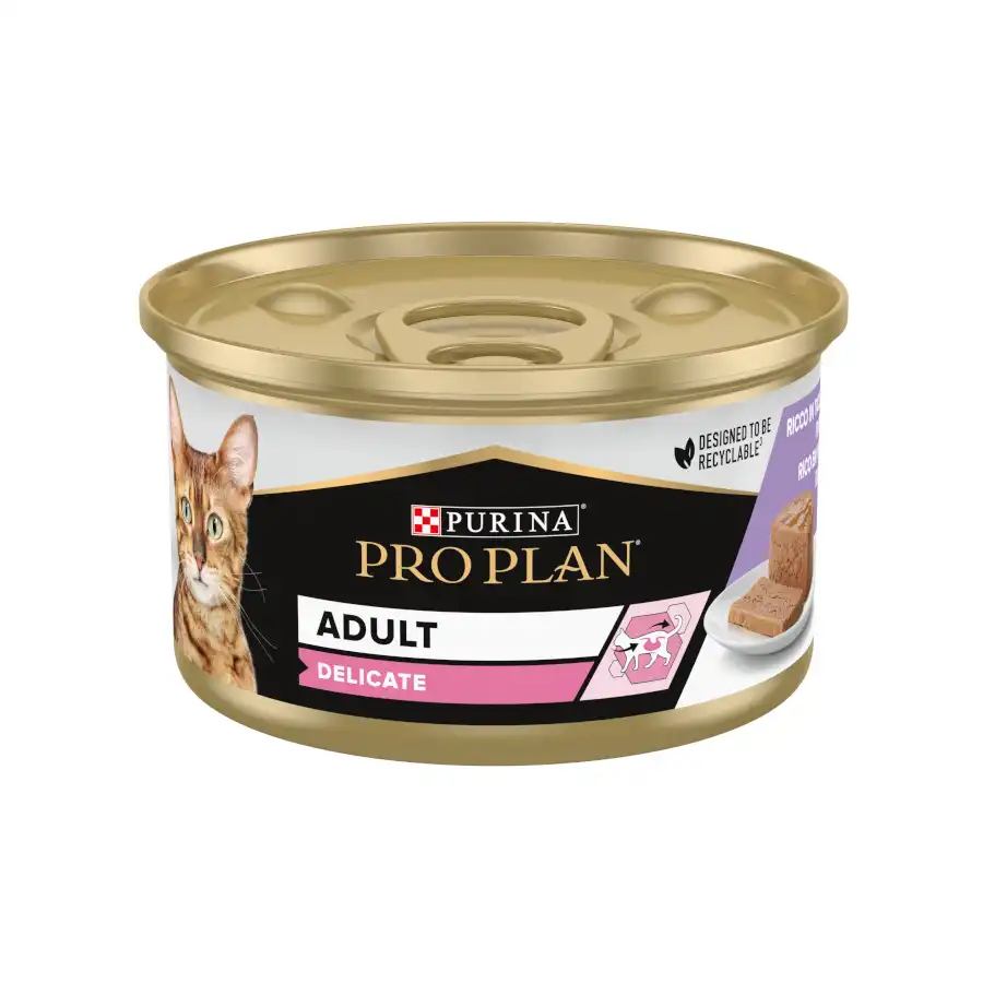 Pro Plan Delicate Mousse rico en pavo para gatos - Pro Plan - Comparador de precios