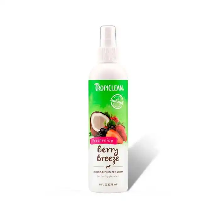 Tropiclean Spray Desodorante Berry Breeze 236 ml - Tropiclean - Comparador de precios